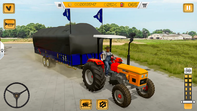 #10. Tractor Farming Game: Tractor (Android) By: Euro Games Hub