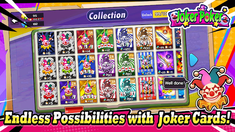 #3. Joker Poker - roguelike cards (Android) By: Multiplayer Card Games Online & Offline