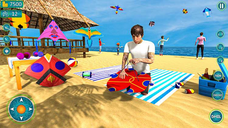 #2. Kite Basant: Kite Flying Games (Android) By: Legendary Cluster Arena