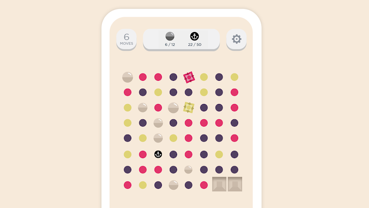 #7. Two Dots: Fun Dot & Line Games (Android) By: PlayDots