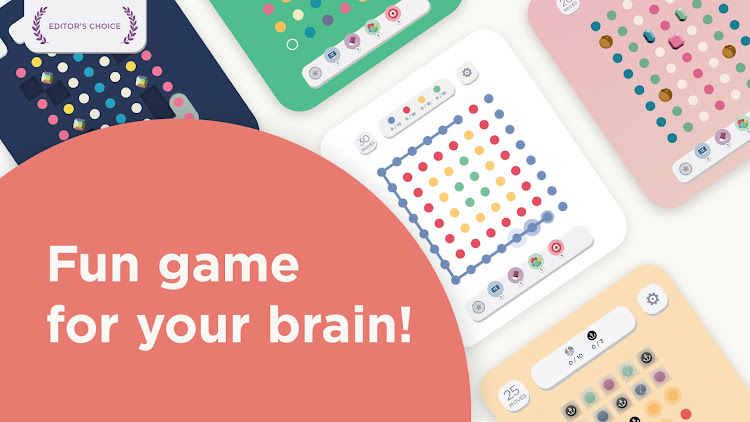 #9. Two Dots: Fun Dot & Line Games (Android) By: PlayDots