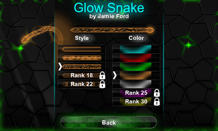 #6. Glow Snake (Android) By: Jamie Ford