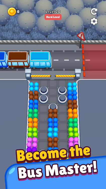 #4. Bus Rush! (Android) By: Ruby Games AS