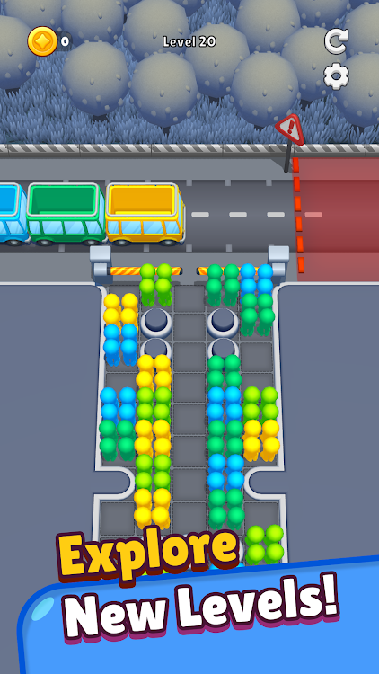 #3. Bus Rush! (Android) By: Ruby Games AS