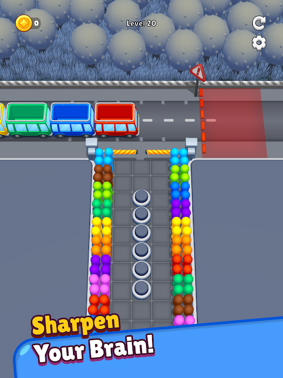 #10. Bus Rush! (Android) By: Ruby Games AS