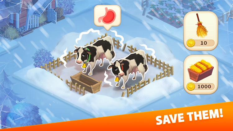 #2. Klondike Adventures: Farm Game (Android) By: VIZOR APPS LTD.