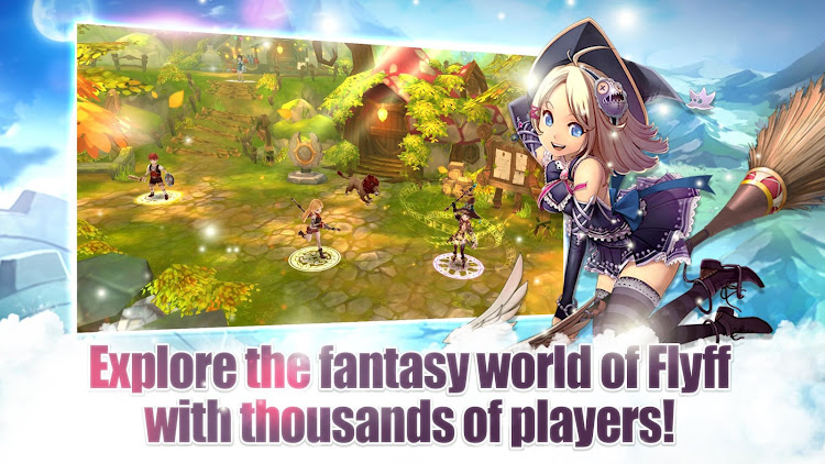 #8. Flyff Legacy - Anime MMORPG (Android) By: Gala Lab Corp