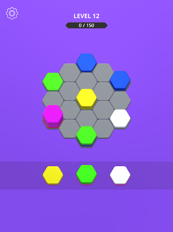 #5. Hexa Sort Puzzle (Android) By: Puzzle Games Offline