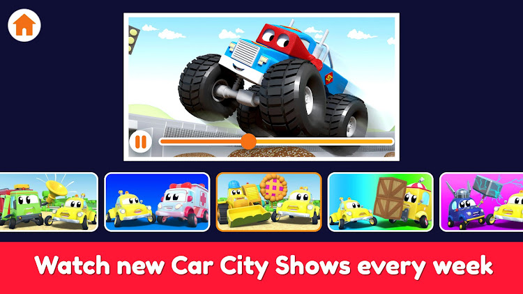 #2. Car City World: Montessori Fun (Android) By: amuse