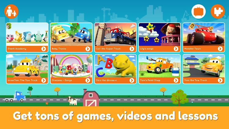 #4. Car City World: Montessori Fun (Android) By: amuse