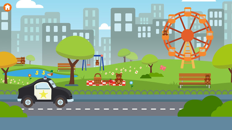 #5. Car City World: Montessori Fun (Android) By: amuse