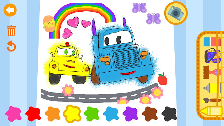 #7. Car City World: Montessori Fun (Android) By: amuse