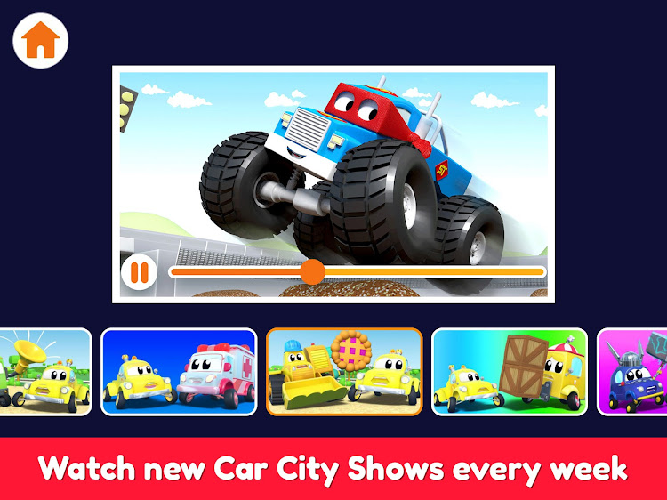 #10. Car City World: Montessori Fun (Android) By: amuse