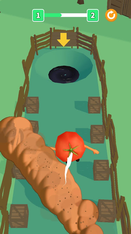 #2. Push & Food (Android) By: Macaca Labs.