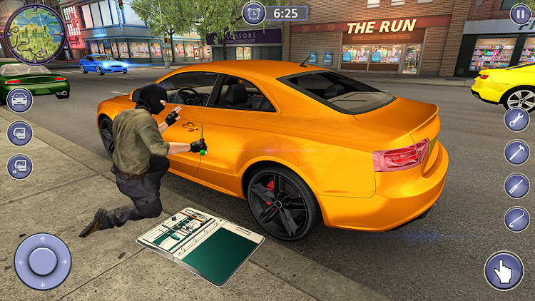 #3. Car Thief Simulator Games 3D (Android) By: Vigorous Glory