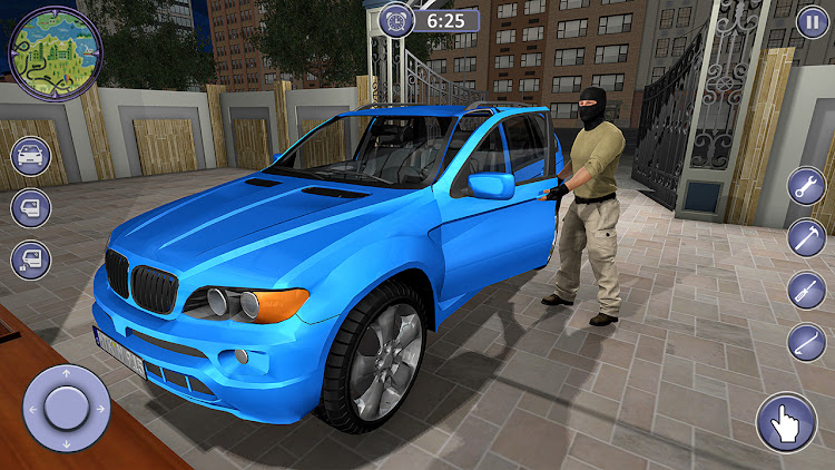 #6. Car Thief Simulator Games 3D (Android) By: Vigorous Glory