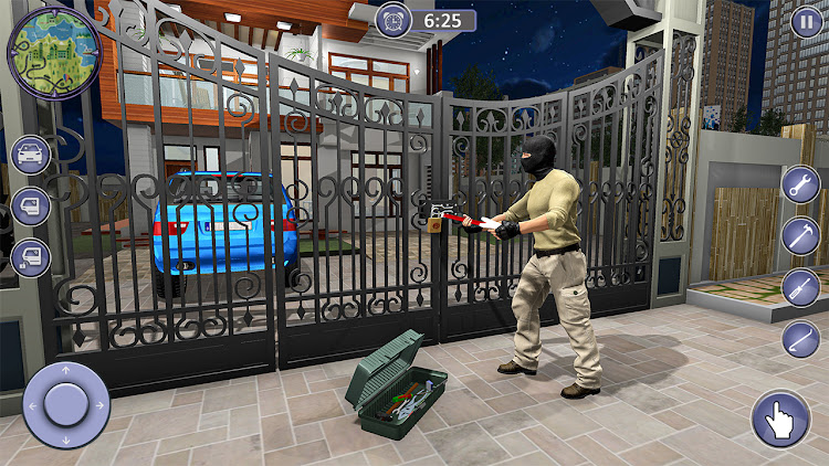 #7. Car Thief Simulator Games 3D (Android) By: Vigorous Glory