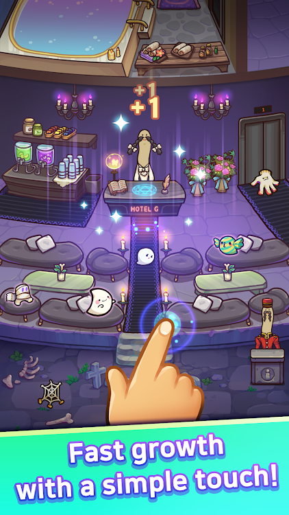 #4. Idle Ghost Hotel: Cute Tycoon (Android) By: 4th May Games