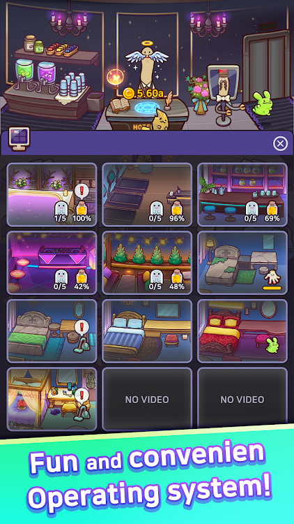 #5. Idle Ghost Hotel: Cute Tycoon (Android) By: 4th May Games