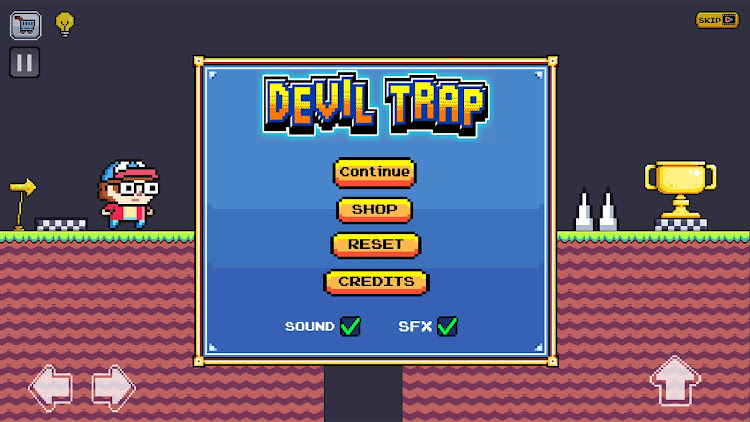 #7. Devil Trap: Mini Adventure Run (Android) By: gamebiz studios