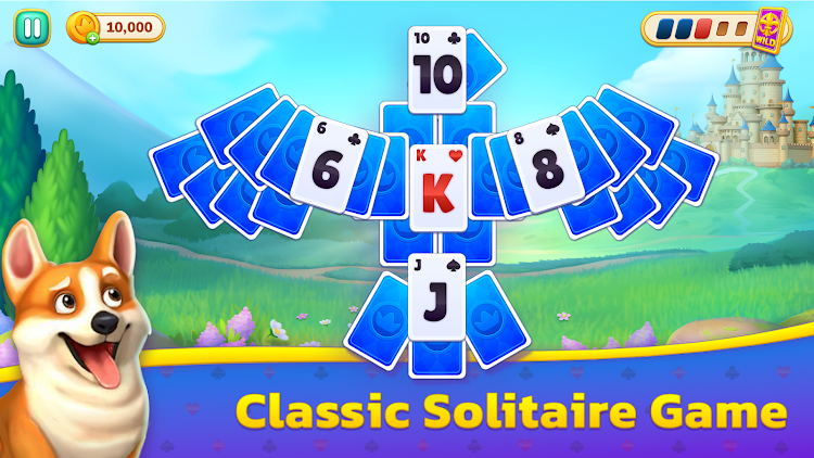 #7. Solitaire Castle Royal (Android) By: Six Red Guns