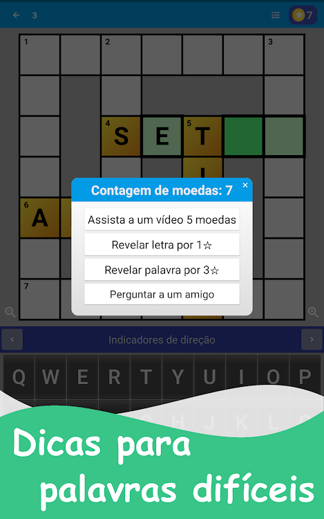 #10. Palavras Cruzadas (Android) By: Litera Games