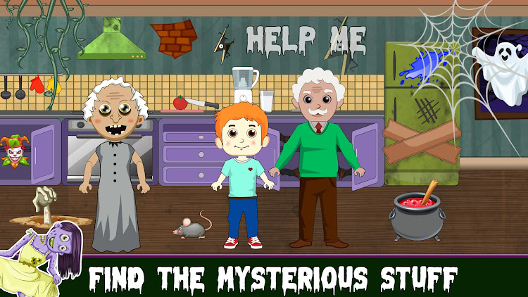 #7. Town Scary Granny House (Android) By: Kidzfunstudioz