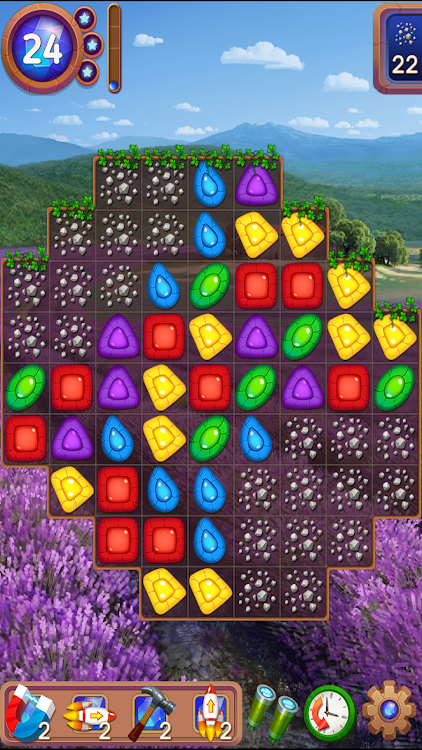 #7. Gems or jewels 2 (Android) By: Tala games ltd