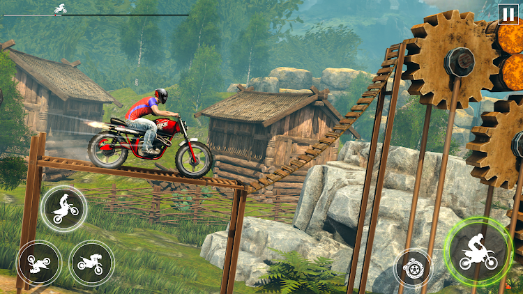 #4. Bike Games Bike Racing Games (Android) By: Frolics Simulation & Action Games