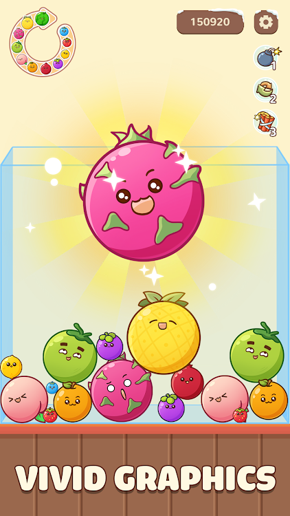 #6. Fruit Fusion Fun (Android) By: Metagame.Ltd