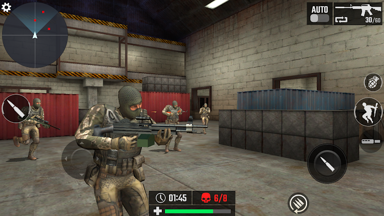 #4. Counter Strike : FPS Mission (Android) By: Counter Terriost