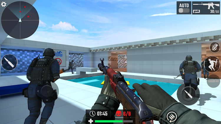 #5. Counter Strike : FPS Mission (Android) By: Counter Terriost