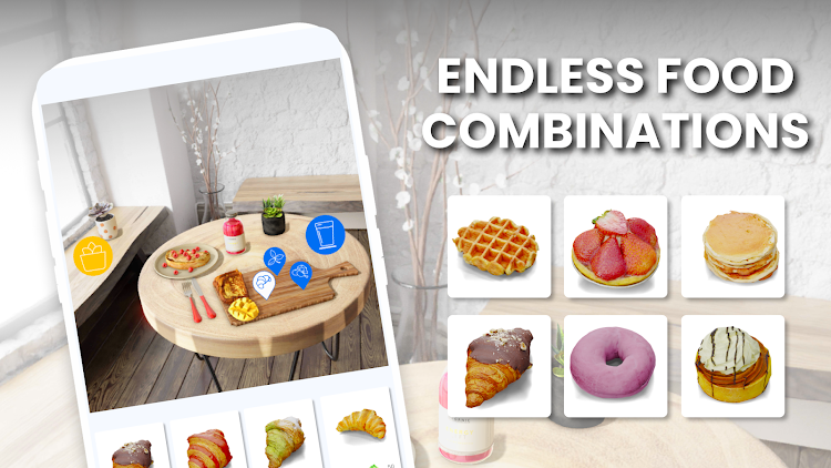 #4. Food Stylist - Design Game (Android) By: zeste