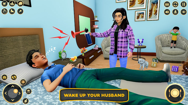 #9. Mom Simulator Family Games 3D (Android) By: Gaming Tag