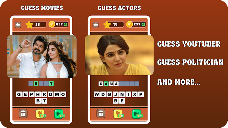 #10. Guess Tamil Movies, Actors (Android) By: Code Cerebrum