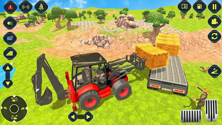 #7. Village Excavator JCB Games (Android) By: Freeze Games