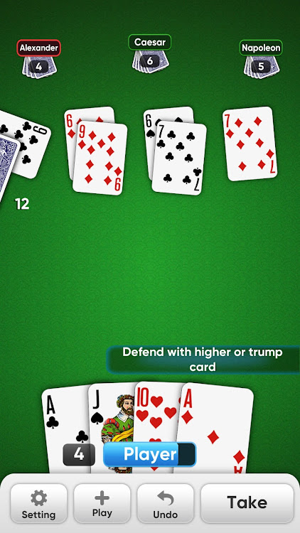 #2. Durak - Classic Card Games (Android) By: ChillMinds Games