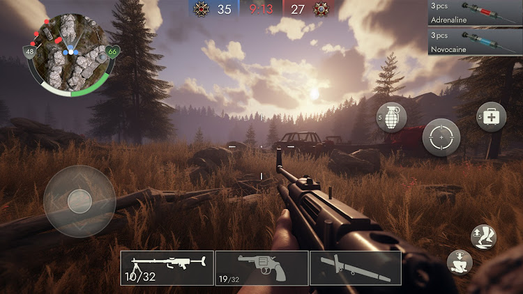 #5. WW2 Frontline 1942: War Game (Android) By: XDEVS LTD