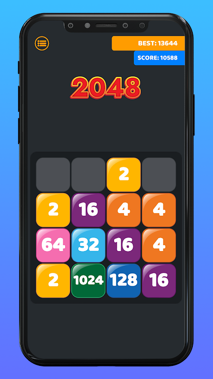 #3. 2048 Master (Android) By: Gameoverdreams