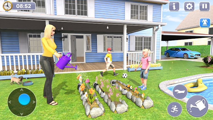 #4. Single Mom Life: Happy Family (Android) By: Soulix 3D Studios