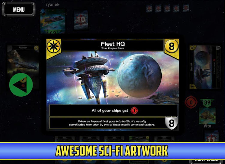 #8. Star Realms (Android) By: Wise Wizard Games