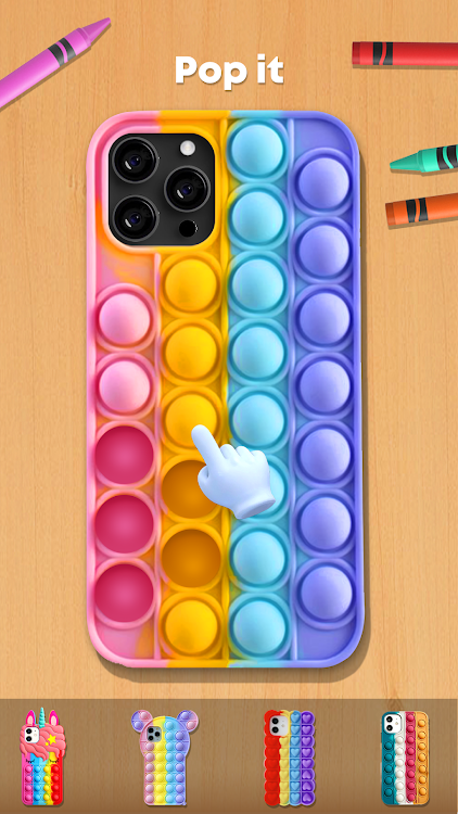 #2. Phone Case DIY: Design Games (Android) By: Game Flash Studio