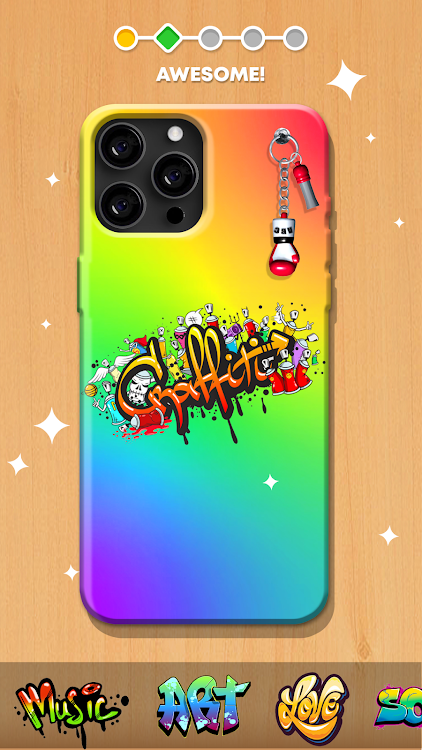 #6. Phone Case DIY: Design Games (Android) By: Game Flash Studio