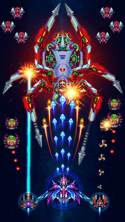 #3. Galaxiga Arcade Shooting Game (Android) By: 1SOFT