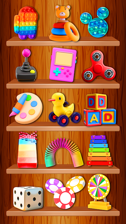 #4. Antistress Pop it Fidget Games (Android) By: HD game