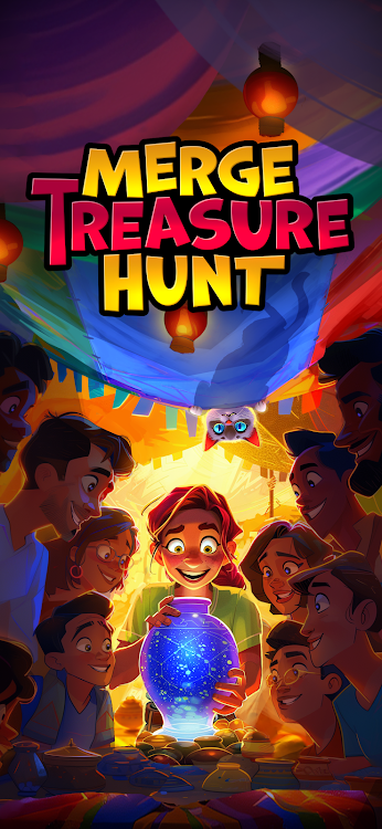 #5. Merge Treasure Hunt－Match game (Android) By: Lucky Spin Games