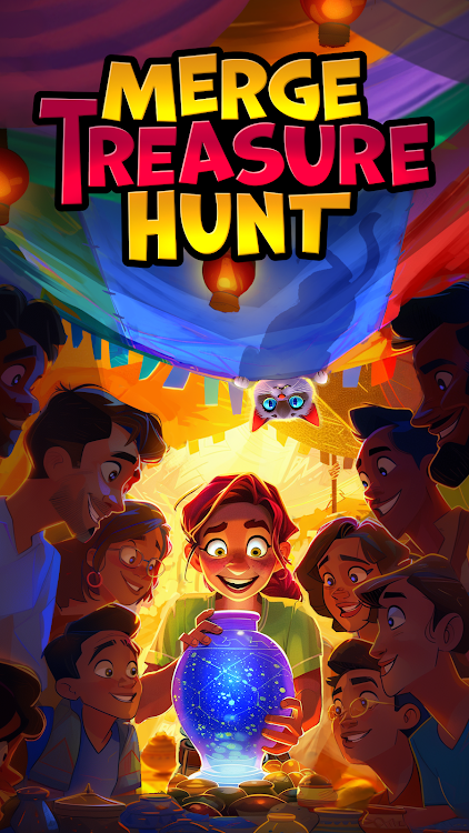 #10. Merge Treasure Hunt－Match game (Android) By: Lucky Spin Games