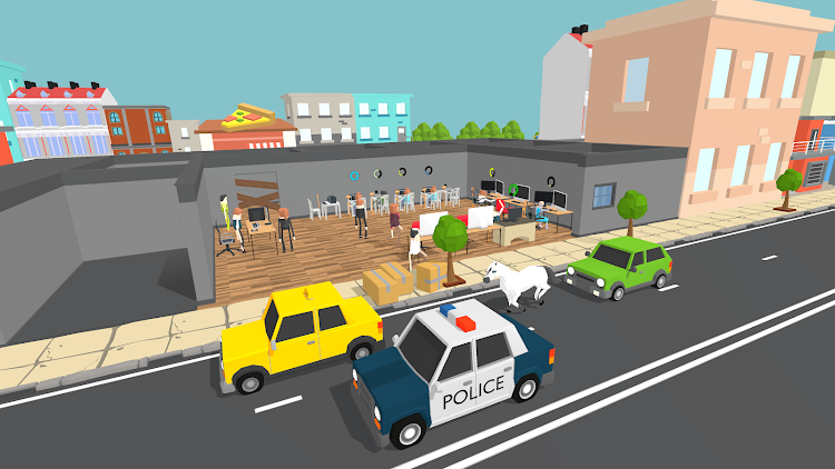 #3. Internet Cafe Low Poly (Android) By: Caki Games