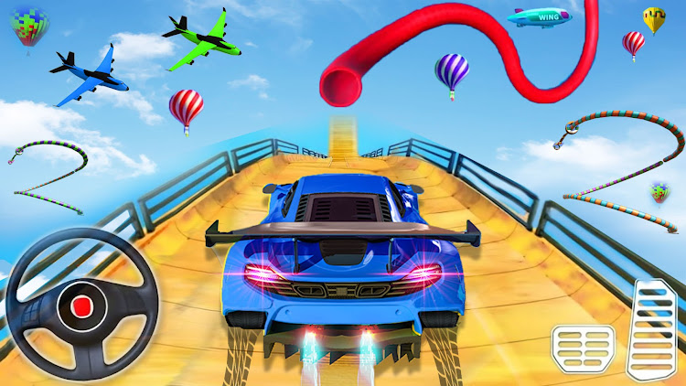 #2. Mega Ramp Car Stunt: Car Games (Android) By: Play 10