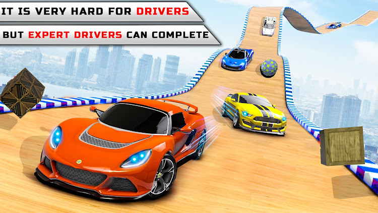 #3. Mega Ramp Car Stunt: Car Games (Android) By: Play 10